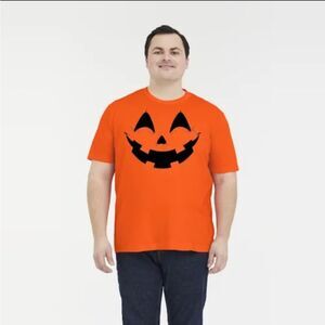 NWOT Mad Engine Men's Pumpkin Face Graphic T-Shirt (Halloween) size 2X